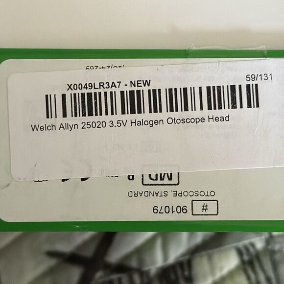 Welch Allyn Halogen Otoscope Replacement Head 25020 3.5 Halogen NWT - Picture 4 of 4